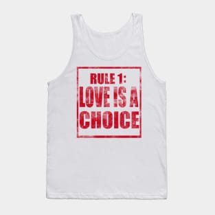 Two Sided Rule #1 Tank Top